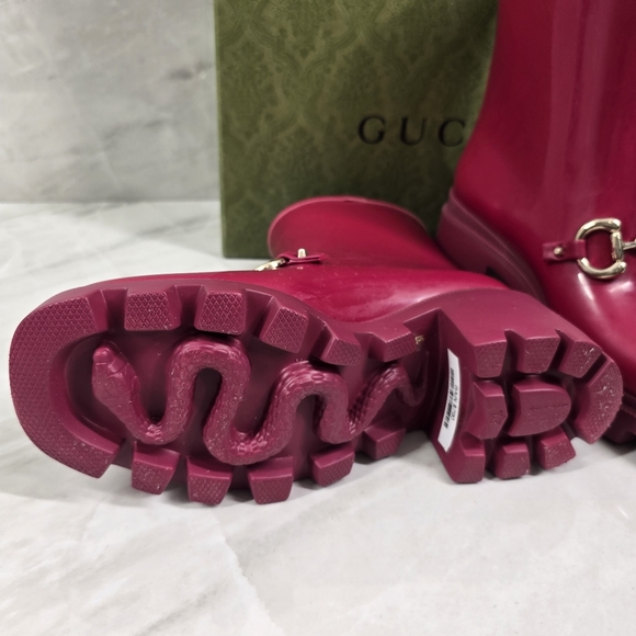 Gucci Horsebit Rainboots - Picture 10 of 14